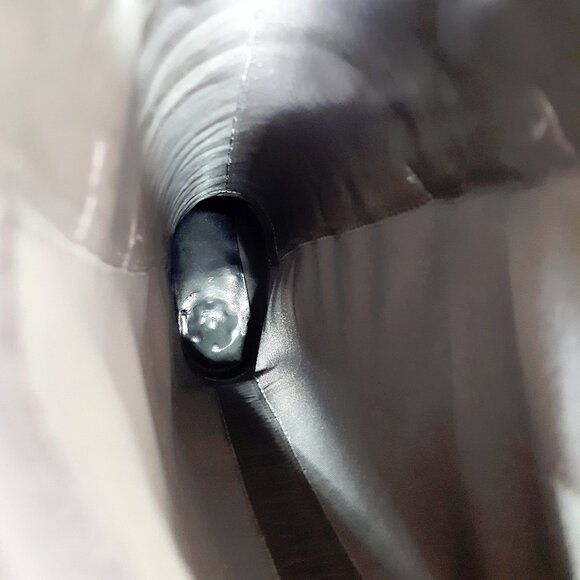 COLE & HAAN Tennley Knee High Buckle Boot in Ironstone Brown & Gray Leather - Picture 9 of 14